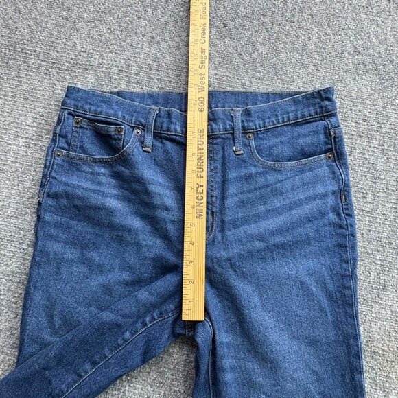 J.Crew Jeans Womens‎ 31 Blue 25.5L Whiskers Essential Straight Denim causal - Picture 6 of 12